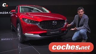 Mazda CX30 SUV  Salón de Ginebra 2019 en español  cochesnet [upl. by Noryak373]