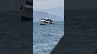 Boat crash on sea🙏🥺🥺short short feed viraltravel [upl. by Nakashima]