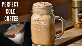 How to make Instant Nescafe Cold Coffee Recipequickampfastby Daddys Kitchen [upl. by Hnao]