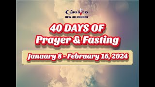 40 Days of Prayer and Fasting  Day 27  3rd of February 2024 Chrisco New Life [upl. by Suilienroc641]