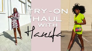 Hanifa Brand Review and TryOn Haul [upl. by Hakaber]