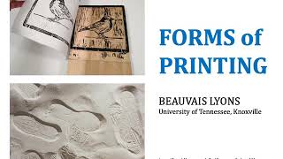 Beauvais Lyons quotForms of Printingquot [upl. by Sulokcin639]