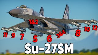 The Definition of A MISSILE BUS Su27SM  War Thunder [upl. by Buffo]