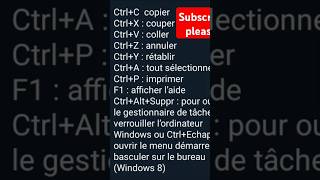 Les 10 raccourcis clavier de base [upl. by Byram455]