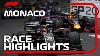 2019 Monaco Grand Prix Race Highlights [upl. by Yhtomit]