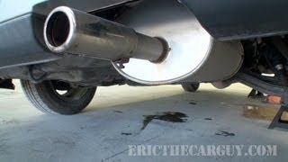 How to Find Exhaust Leaks  EricTheCarGuy [upl. by Hartzke]