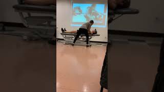 Bed Mobility supine to long sit to short sit [upl. by Shurlocke]