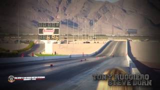 Top Fuel Nitro HarleyDavidson  2012 Las Vegas Motor Speedway [upl. by Elleirua]