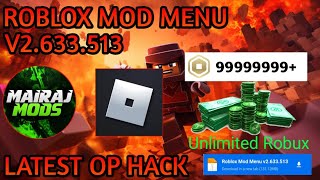 Roblox Mod Menu  V2633513  Mediafire  Unlimited Robux  Latest OP Hack [upl. by Cotter]