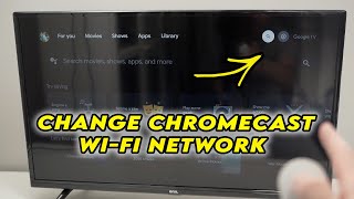 Chromecast  How to Change the WiFi Network [upl. by Tandy315]