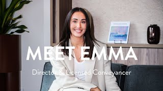 Meet Emma Director amp Licensed Conveyancer [upl. by Dobbins566]