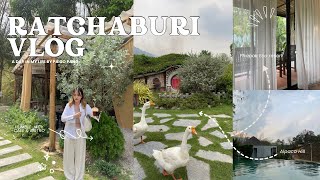 Ratchaburi Vlog l Phapok Eco resort l The humble jack l Alpaca Hill l ตลาดห้วยน้ำใส l Bangwela cafe [upl. by Curson]