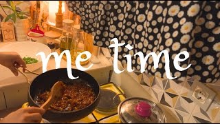 daily slow living vlog 🕯️spending time at home on my day off  mediterranean wrap lentil meatballs [upl. by Konstantin]