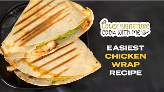 Have you tried this delicious chicken wrap recipe [upl. by Annodahs]