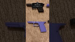 What 3d printed glock 19 frame are you choosing 3dprinting airsoft edc shorts viralvideo [upl. by Ilek]