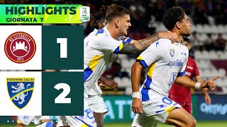 CittadellaFrosinone 12  HIGHLIGHTS Serie BKT  Il Frosinone la chiude col cucchiaio di Partipilo [upl. by Bej247]