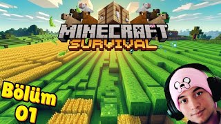 Dünyanın En Tatlı Minecraft Modu Survival Bölüm 1 [upl. by Augustin676]