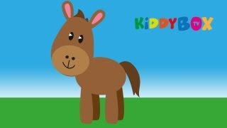 Hopp hopp hopp Pferdchen lauf Galopp  Kinderlieder KIDDYBOXTV [upl. by Nevaeh]