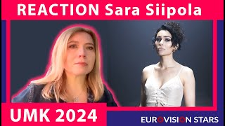 REACTION Sara Siipola quotPaskanaquot  Reaction on UMK 2024 🇫🇮 Finland Eurovision 2024 [upl. by Nnairahs]