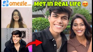 i Went on Date GIRL LIVE I MET on OMEGLE to real life 😍  adarshuc [upl. by Dranek]