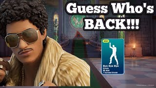 GUESS WHO IS BACK NEW BYE BYE BYE EMOTE BRUNO MARS RETURN Ranked [upl. by Gauntlett639]