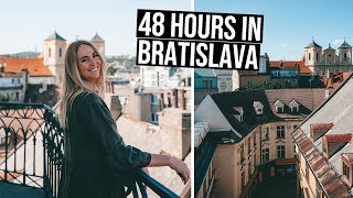 First Thoughts on Slovakia  We Spent 48 Hours in Bratislava [upl. by Roze]