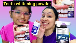 Teeth Whitening Powder Tooth Cleaning Powder Fresh Mint Flavor Effective Shine teethwhitening [upl. by Yramanna181]