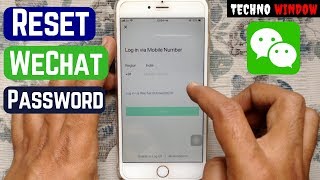 How to Reset WeChat password  Forgot my WeChat Password [upl. by Aemat725]