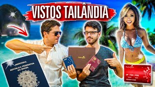 TUDO SOBRE VISTOS PARA A TAILÂNDIA ATUALIZADO [upl. by Jojo]