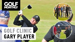 2017 Gary Player Golf Clinic  Tour Tips  Golf Monthly [upl. by Zuckerman209]