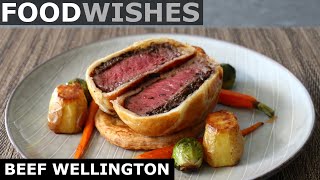 Easy Beef Wellington  Food Wishes [upl. by Afira447]