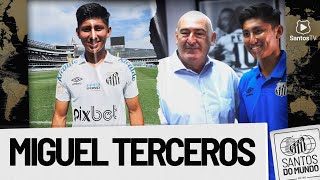 MIGUEL TERCEROS ASSINA COM O SANTOS FC [upl. by Attem]