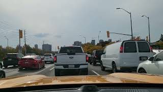 EGLINTON AVENUE IN MISSISSAUGA  TOMKEN TO MCLAUGHLIN INTERSECTION [upl. by Adnicaj194]