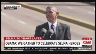 President Obama Selma Alabama Speech March 7 2015 13 [upl. by Grados]