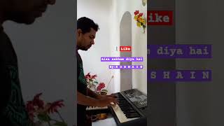 Aisa Zakhm Diya Hai  piano cover 🎹 piano pianocover pianomusic [upl. by Peh]