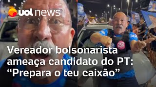 Vereador bolsonarista ameaça Evandro Leitão candidato do PT em Fortaleza Prepara teu caixão [upl. by Horan]