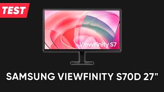 Monitor Samsung ViewFinity S70D 27quot LS27D700EAUXEN  TEST  Deutsch [upl. by Borden706]