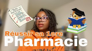 RÉUSSIR SA PREMIÈRE ANNÉE PHARMACIE mes conseils [upl. by Rech]