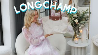 Longchamp Le Pliage Bag Review  Designer Bag Kate Middleton  Longchamp Le Pliage Bag Small V Large [upl. by Netsuj]