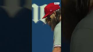 INSANE HOW Brandon Marsh SOMEHOW accidentally catches deep line drive [upl. by Deidre]