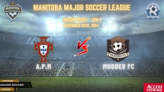 November 20th WSF Div 1 A P M vs Mudded FC [upl. by Audrie501]