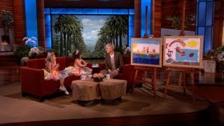 Sophia Grace amp Rosie Brought Paintings [upl. by Lyrrehs]