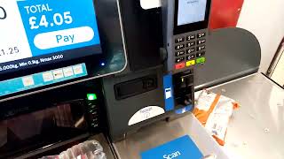 How to Use The lage Text at Tesco Self Checkouts [upl. by Yenettirb]