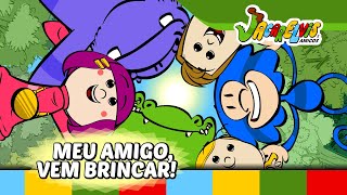 Música Infantil quotMeu Amigo Vem Brincarquot  Jacarelvis e Amigos [upl. by Ailelc]