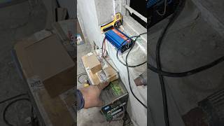 🙆2000w load on 500w allextreme inverter can it handle 2000 heatgun shortvideo electrical video [upl. by Yrrok233]