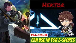 FGO Hektor  Buff to His ESports Utility [upl. by Merrile]