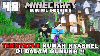 Diamdiam Ryashel Bikin Kota Raksasa di duniaku❗️❗️  Minecraft Survival Indonesia Ep48 [upl. by Haelak]