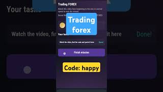 Trading Forex code tapswap tapswap code airdrop crypto gaming [upl. by Elyac]