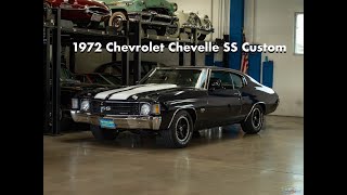 1972 Chevrolet Chevelle SS Custom 502ci V8 arrives for sale at West Coast Classics Torrance CA [upl. by Rick]