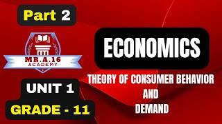 ECONOMICS GRADE 11 UNIT 1 PART 2 121 INDIFFERENCE CURVE SET AND MAP [upl. by Yednil]